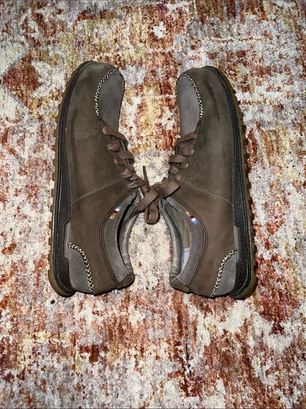 The North Face Men's Brown Suede Lace-Up Moccasin Sneakers Hayden Shoes